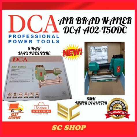 Ready Stock Dca At T Dc Professional Pneumatic Nail Gun Air Brad