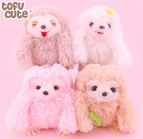 Buy Amuse Namakemono Sloth Chillin' Day Plush Keychain at Tofu Cute