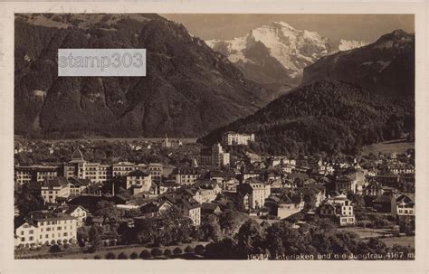 Ak Interlaken Mit Jungfrau Kaufen Auf Ricardo