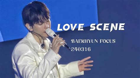 4k 240316 Baekhyun Seoul Aisa Tour Lonsdaleite Love Scene Focus