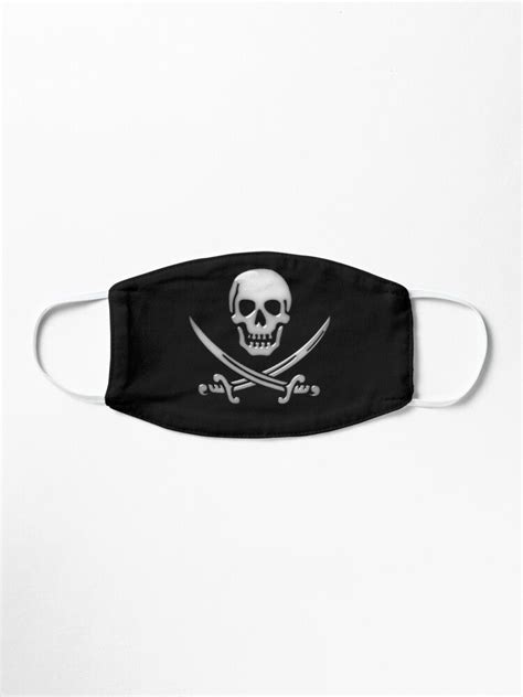 Glassy Pirate Skull And Sword Crossbones Mask By Gravityx9 Redbubble Pirate Skull Crossbones