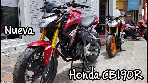 Nueva Honda Cb190r 20 Modelo 2021 Nuevo Aspecto Youtube