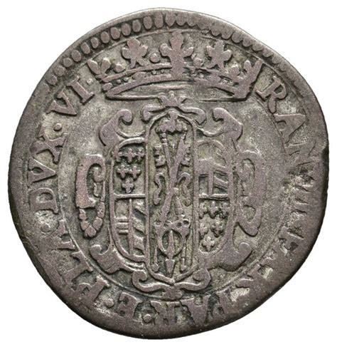 PARMA Ranuccio Farnese 1645 94 1 Lira