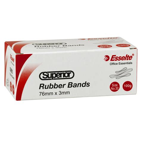 Esselte 43950 Superior Rubber Bands No 32 100g Winc