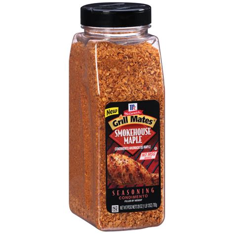 Mccormick Grill Mates 27 Oz Smokehouse Maple Seasoning