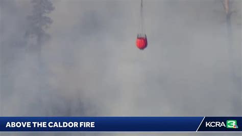 Caldor Fire Livecopter 3 Has A View Of The Area Crews Are Working To