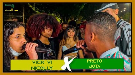 O QUE FOI ISSO VICK VI E NICOLLY X PRETO E JOTA 1 FASE BATALHA