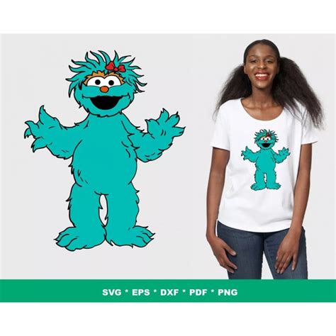 Sesame Street Characters Svg Cut Files Layered Cricut Files Inspire