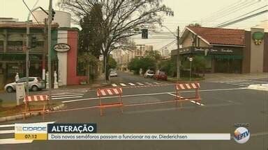 Bom Dia Cidade Ribeirão Preto Novos semáforos começam a operar na