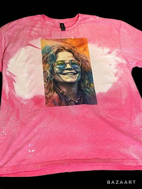 Janis Joplin Tshirt Xl Etsy