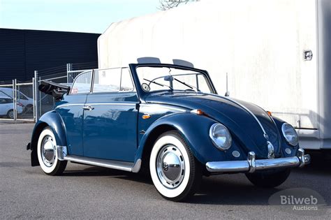 Volkswagen Typ1 Bubbla 1200 Cabriolet 1961 på Bilweb Auctions