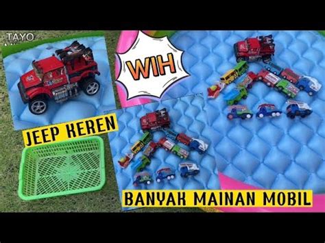 Mainan Mobil Mobilan Bus Tayo Mobil Jeep Truk Tangki Truk Pemadam