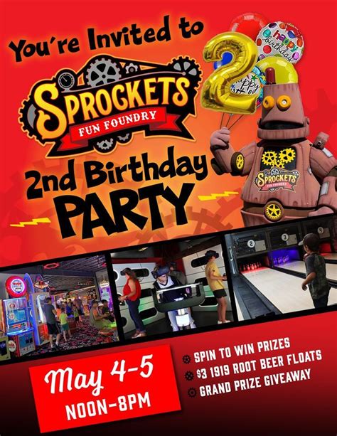 Sprockets 2nd Anniversary 221 Swanzey St Keystone Sd United States