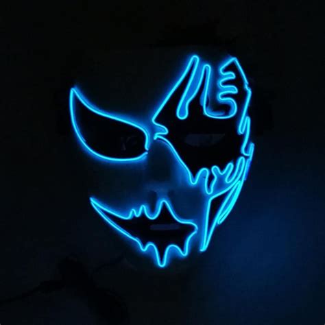 Halloween Led Light Up Mask Wallpapers - Wallpaper Cave