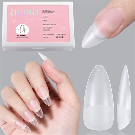 Amazon XXL Square Nail Tips BORNBYME 120 PCS Gel X Nail Tips