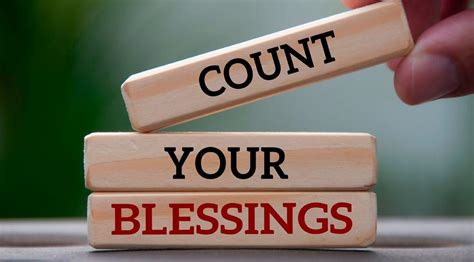 Count Your Blessings