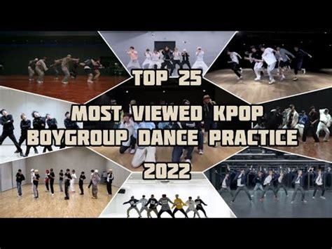 Top Most Viewed Kpop Boygroup Dance Practice Video Dance