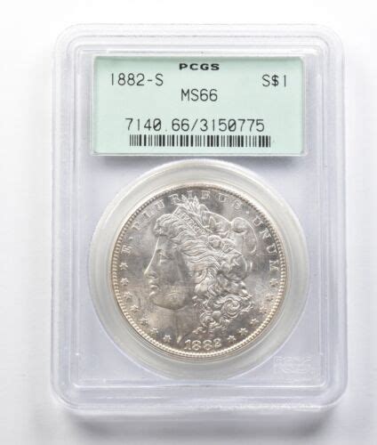 1882 S Morgan Silver Dollar MS66 PCGS OGH 7785 EBay