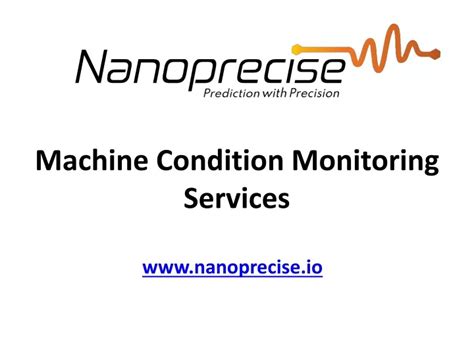 Ppt Machine Condition Monitoring Services Powerpoint Presentation