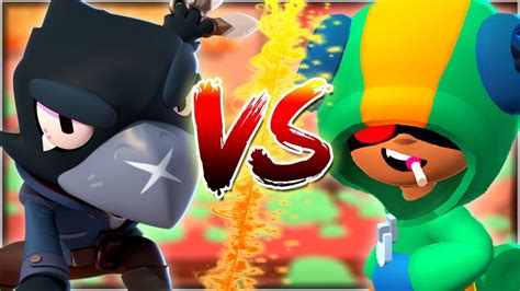 Crow Vs Leon Whos The Best Legendary Brawler Brawl Stars Youtube