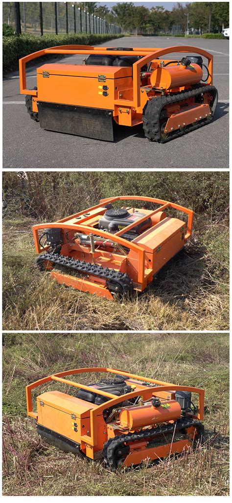 Rubber Track Remote Operated Slope Mower YG 900 Shandong Nature