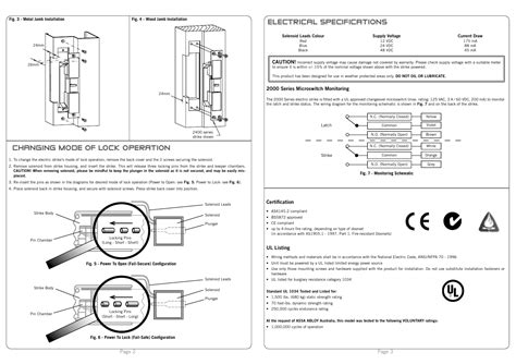 Electric Strike Lock Wiring Diagram Low Volt Wiring – School Of Lock ...