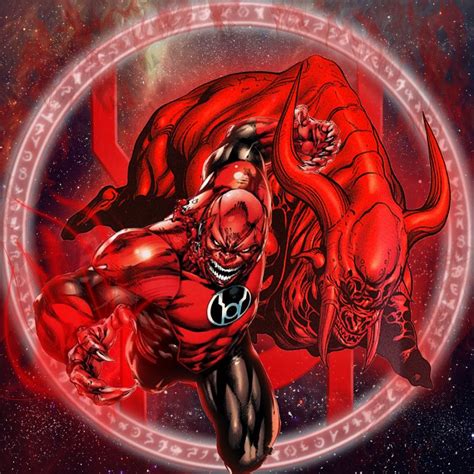 Atrociousbutcher Red Lantern Red Lantern Corps Dc Comics Art