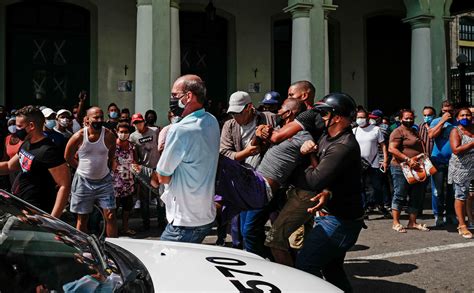 Thousands Of Cubans Take To The Streets In Rare Anti Government Protests