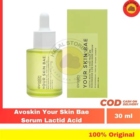 Jual Avoskin Your Skin Bae Lactic Acid 10 Kiwi Fruit 5