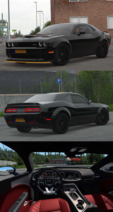 Dodge Challenger SRT Hellcat Widebody 2018 V1 7 1 50 ATS ETS2 Mody