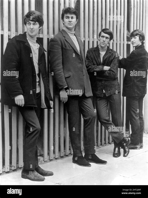 The Spencer Davis Group Left To Right Welsh Born Spencer Davis Pete