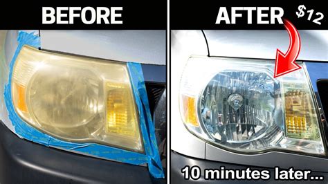 How To RESTORE HEADLIGHTS PERMANENTLY CHEAP EASY YouTube