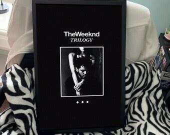 Trilogy The Weeknd Poster Etsy