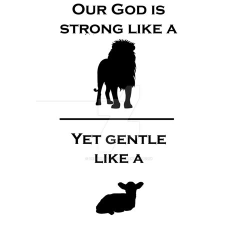 Strong As Lion V2 By Designed4jesus On Deviantart