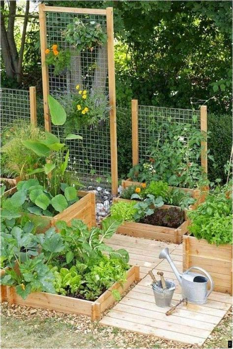 Id Es Extraordinaires De Jardins Potagers Pour L Inspiration De