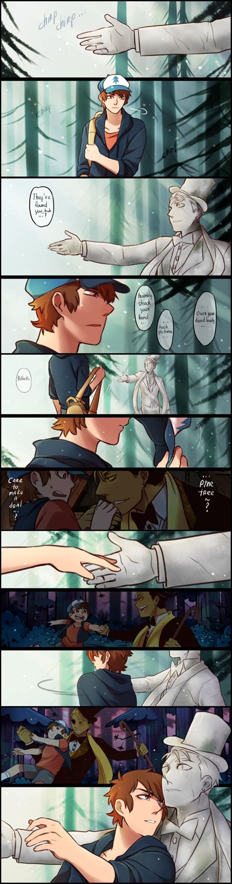 Bill X Dipper Comic