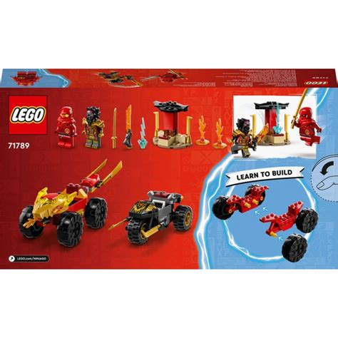 Lego Ninjago Kai And Rass Car And Bike Battle