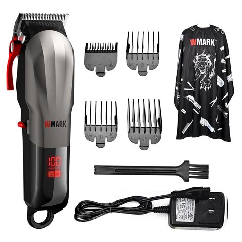 WMARK NG 115 Mens Hair Clippers Cord Cordless Hair Trimmer Professional