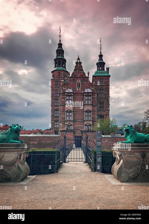 Rosenborg castle and gardens in Copenhagen, Denmark Stock Photo - Alamy