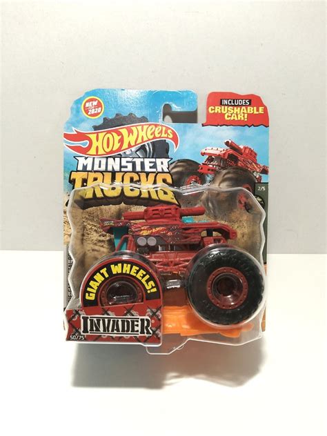 Hot Wheels Monster Trucks Invader Hobbies Toys Toys Games On Carousell