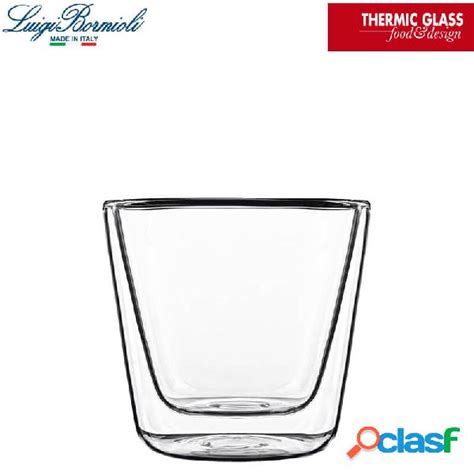 Bormioli Luigi Thermic Glass Conical Set Bicchieri Cl In Vetro