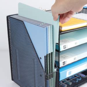 Amazon Lemonsea Desk Organizers With File Holder 5 Tier Paper