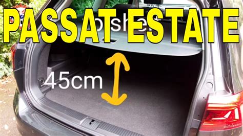 VW PASSAT ESTATE BOOT DIMENSIONS IN CM 2015 Present CarGuruDIY