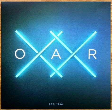 O A R XX Ltd Ed New RARE Tour Poster Display Flat BONUS Alt Rock Folk