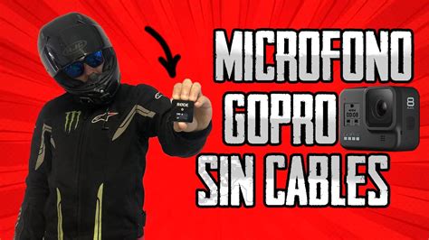 Conectar Microfono Externo A Gopro Sin Cables Rode Wireless Go