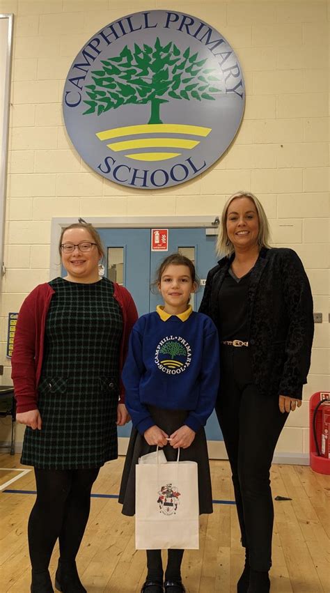 Ballymena Academy On Twitter Miss Heron Visited Camphill Primary