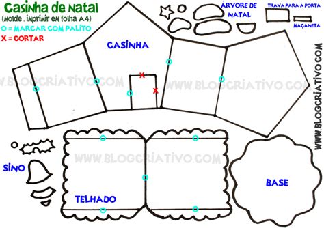 Blog Criativo DIY CASINHA DE NATAL DE EVA PORTA BALAS DE EVA