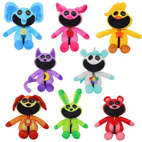 Smiling Critters Plush 8pcs Smiling Critters Plush