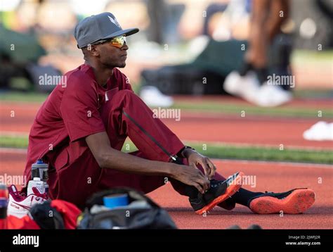 Mutaz Essa Barshim Aus Katar Der Am Juli Bei Den Leichtathletik