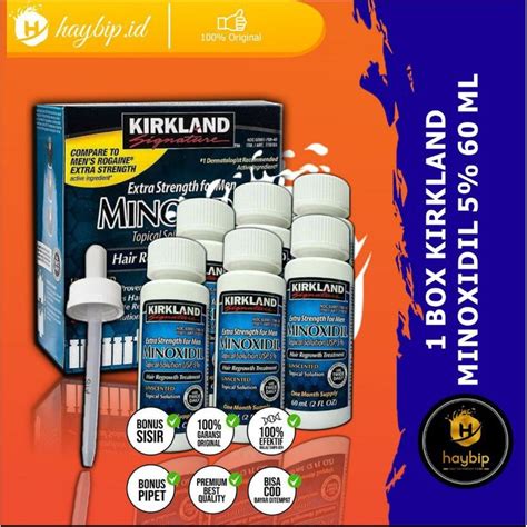 Jual Grosir Minoxidil Kirkland Box Segel Original Terbaru